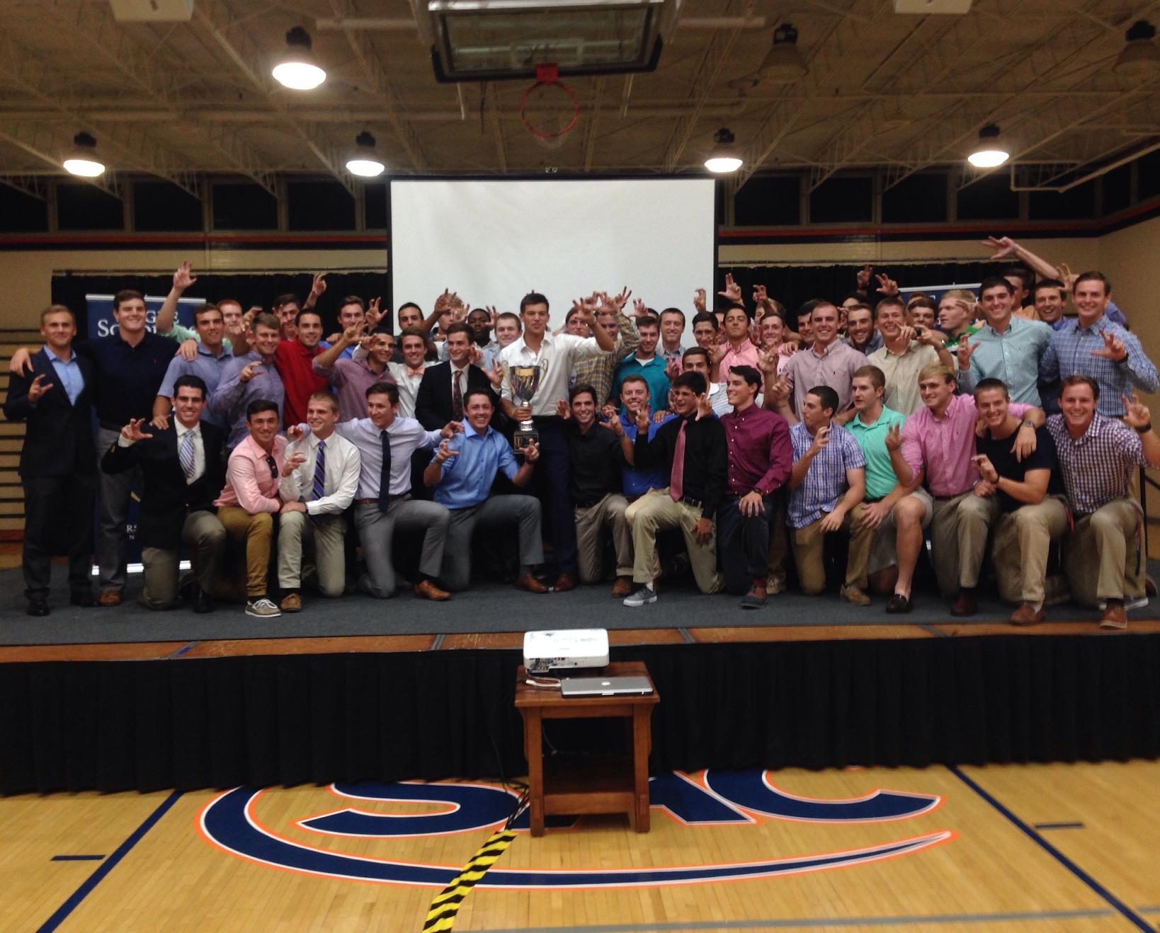 Baseball brings home Director’s Cup at Eagle Scholars ceremony