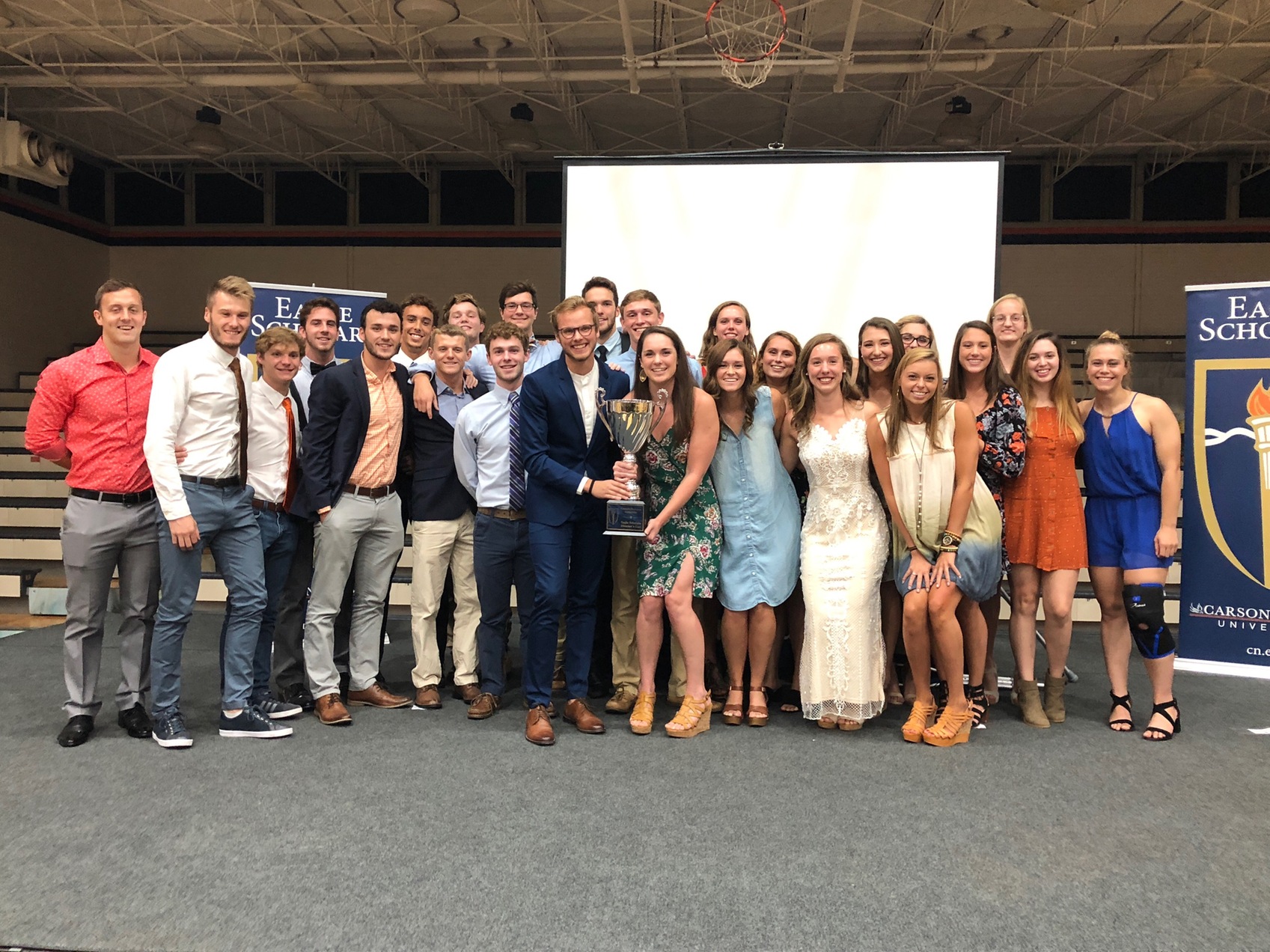 The Carson-Newman swim program laid claim to the Director's Cup for the 2018-19 school year