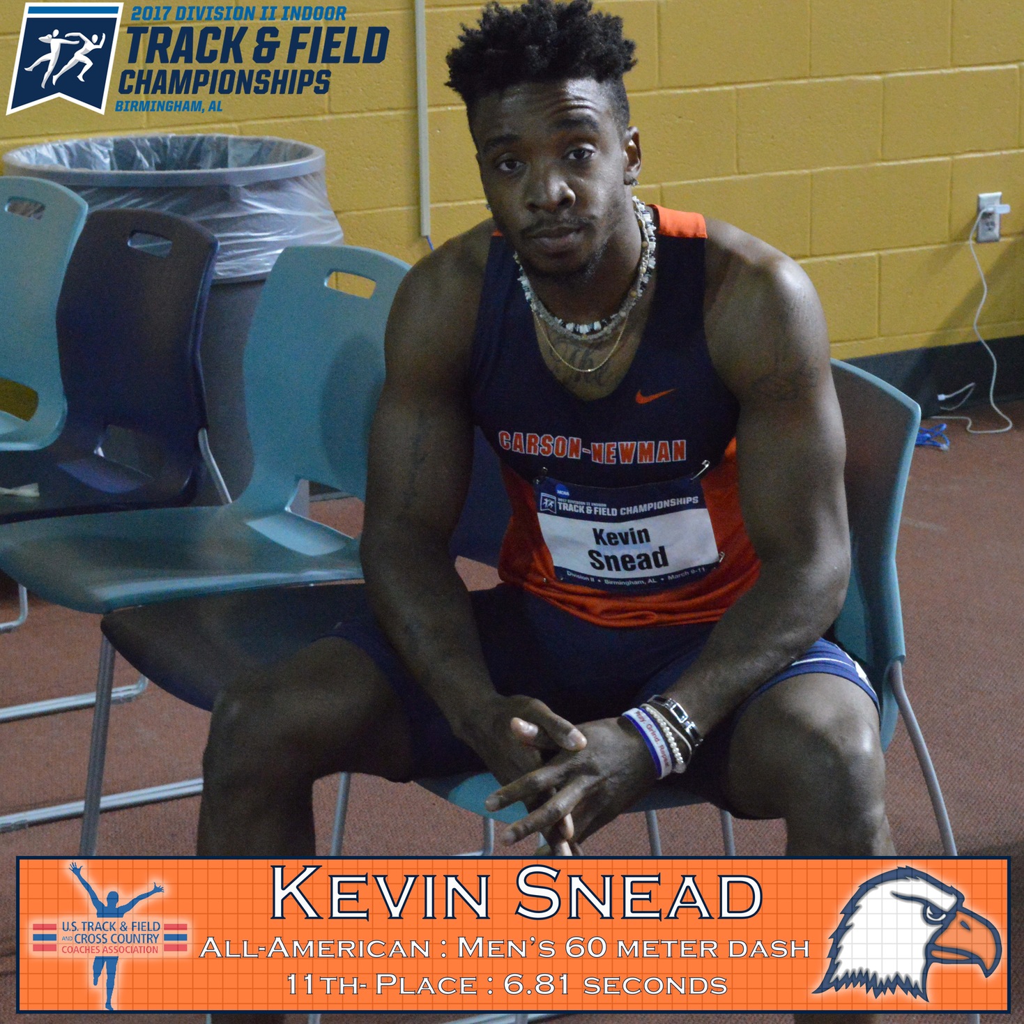 Snead steals fourth All-American honor to begin Indoor Championships