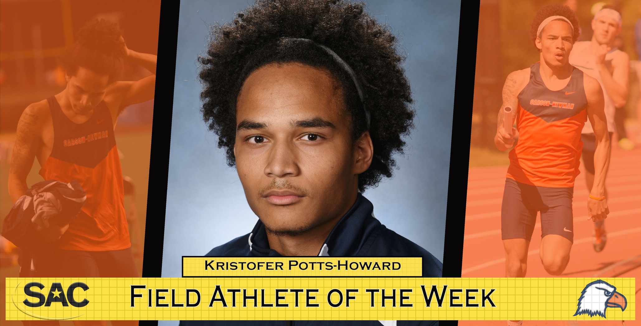 Potts-Howard tabbed SAC Field Athlete of the Week following stellar week