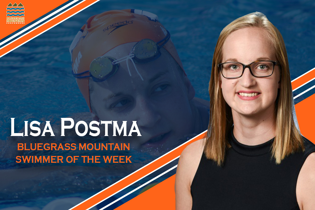 Postma grabs first-career Swimmer of the Week honor