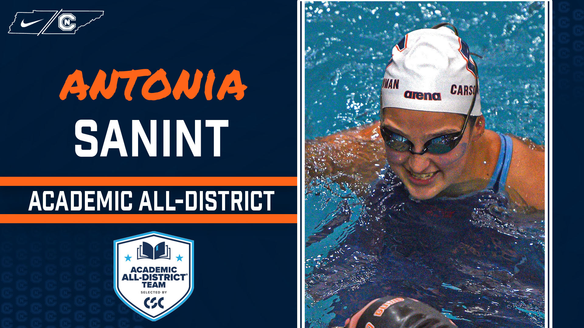 C-N women's swim grabs four Academic All-District Team selections