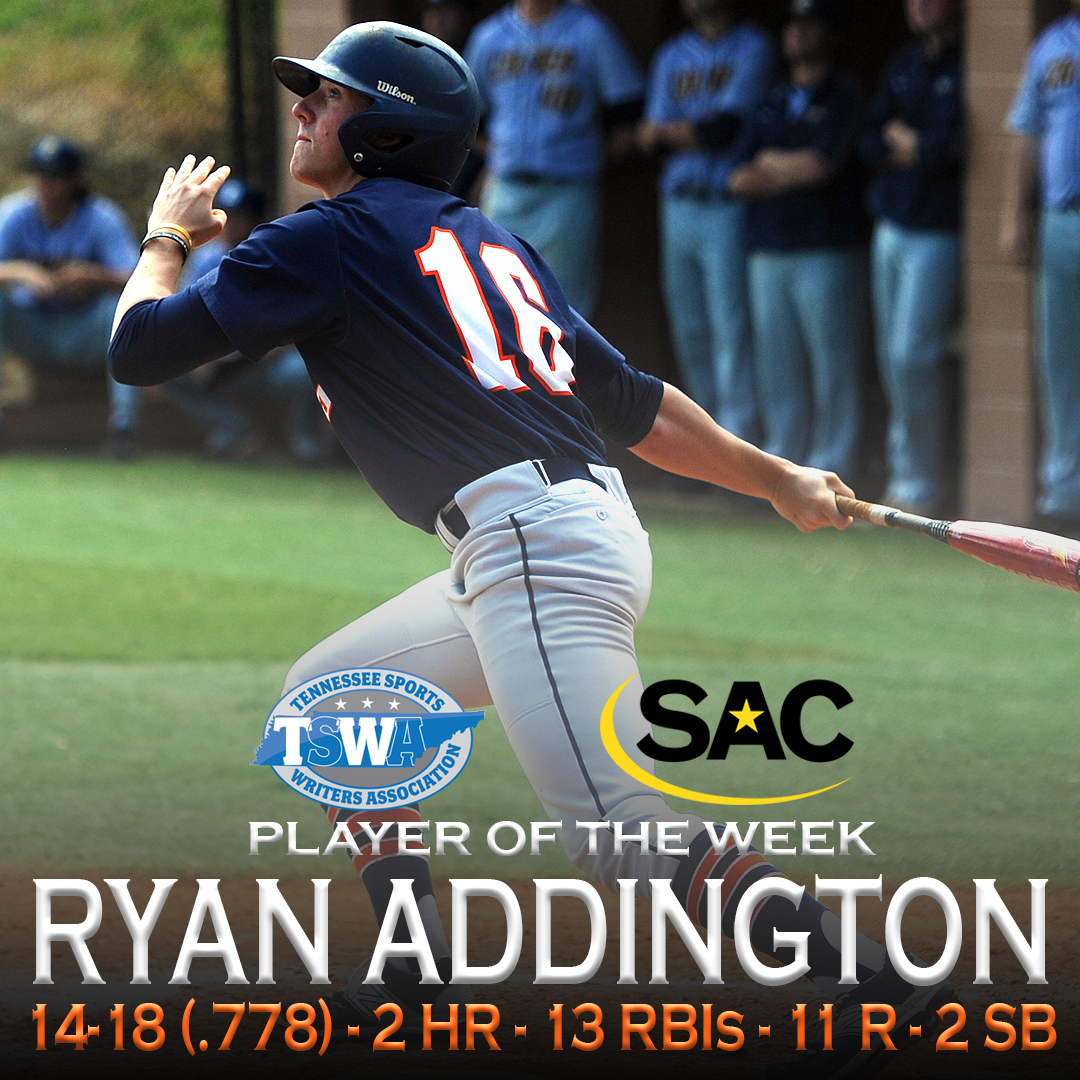 Record-breaking day propels Addington to sweep of player of the week plaudits