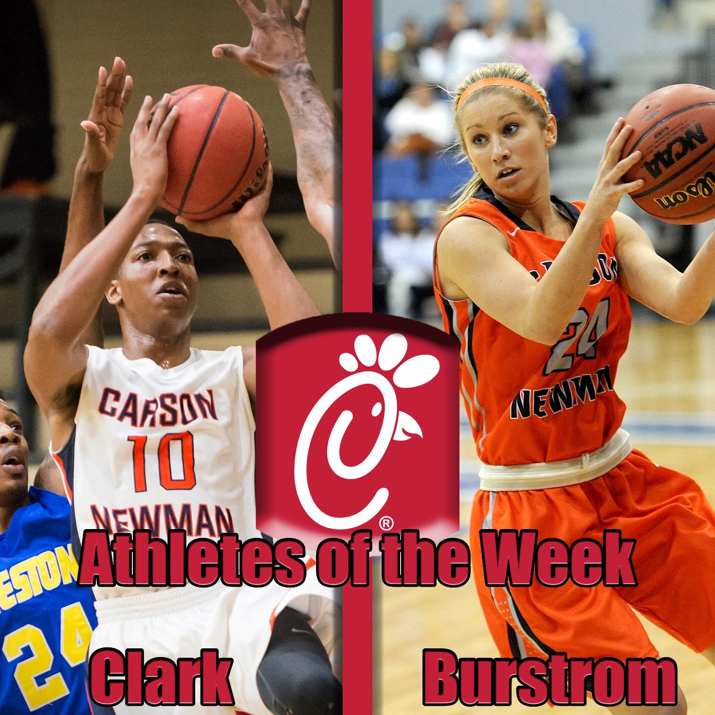 Clark, Burstrom net Chick-Fil-A Athlete of the Week honors