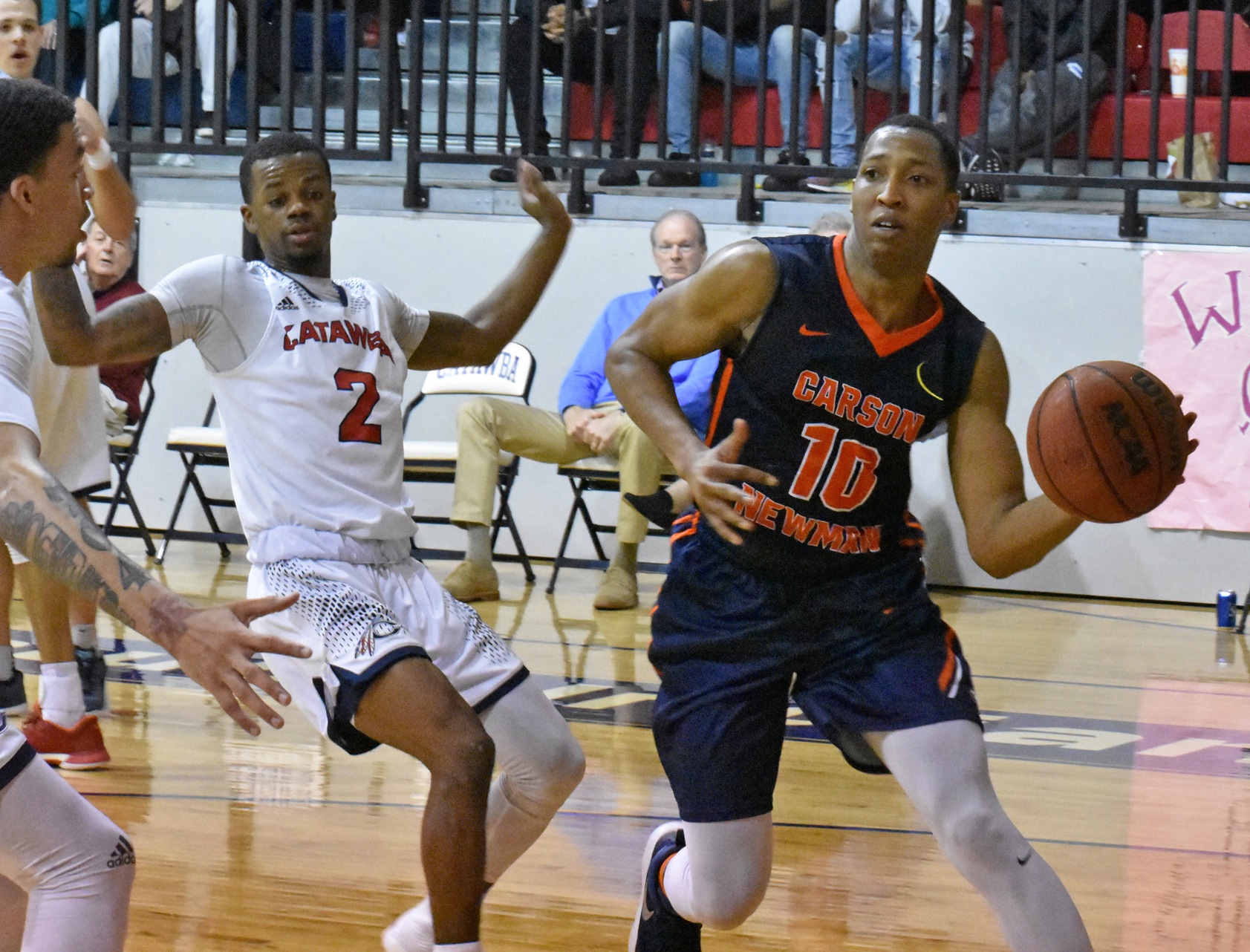 Staunch second half sends C-N soaring over Catawba 104-89