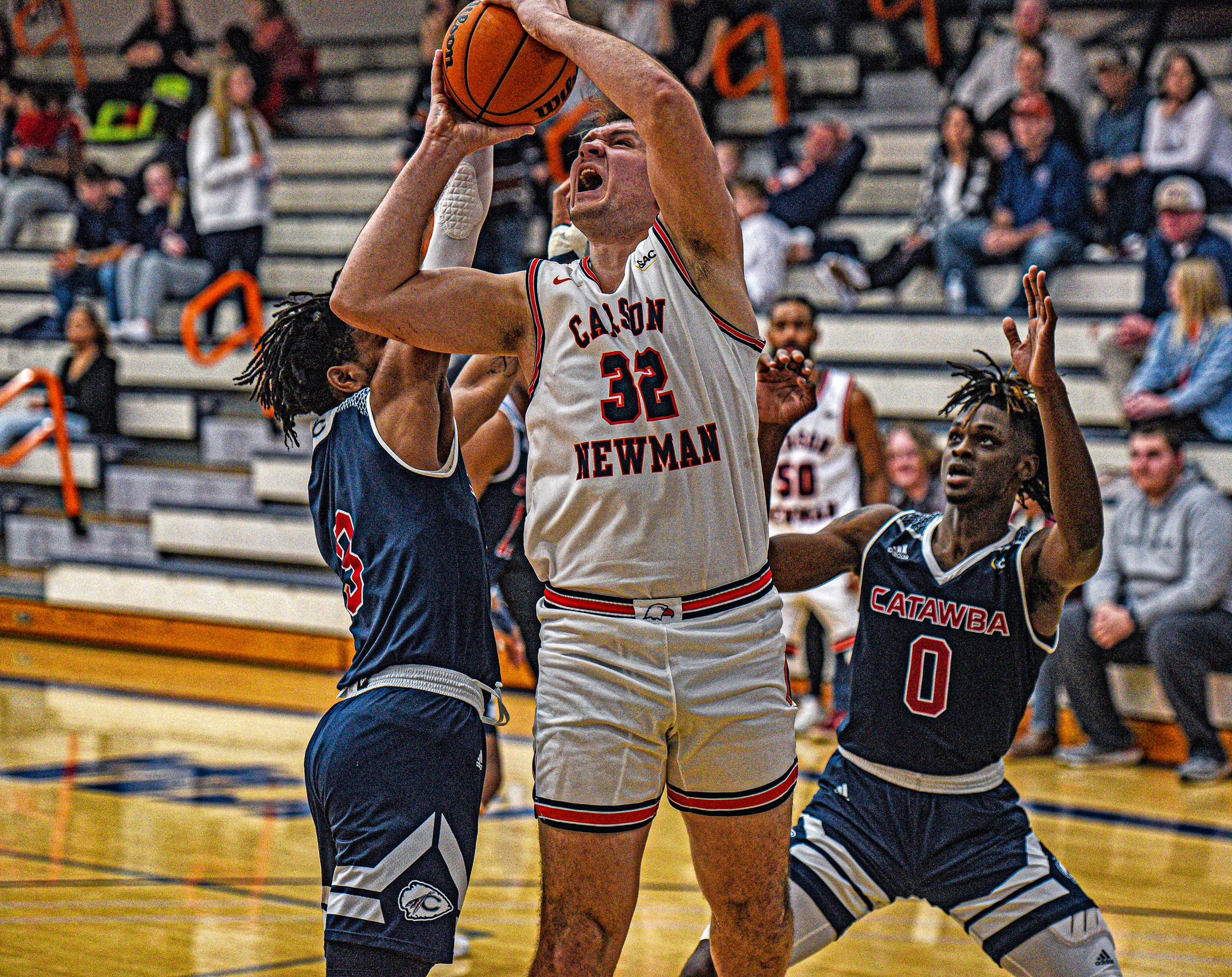 C-N snaps skid, staves off late Catawba rally