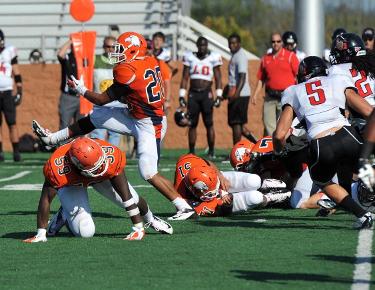 No. 18 Carson-Newman clashes with Crusaders Saturday