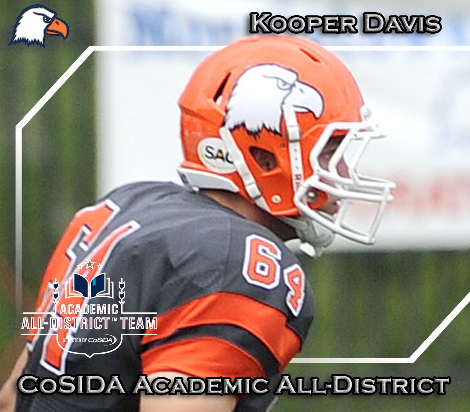 Four Eagles net CoSIDA Academic All-District honors