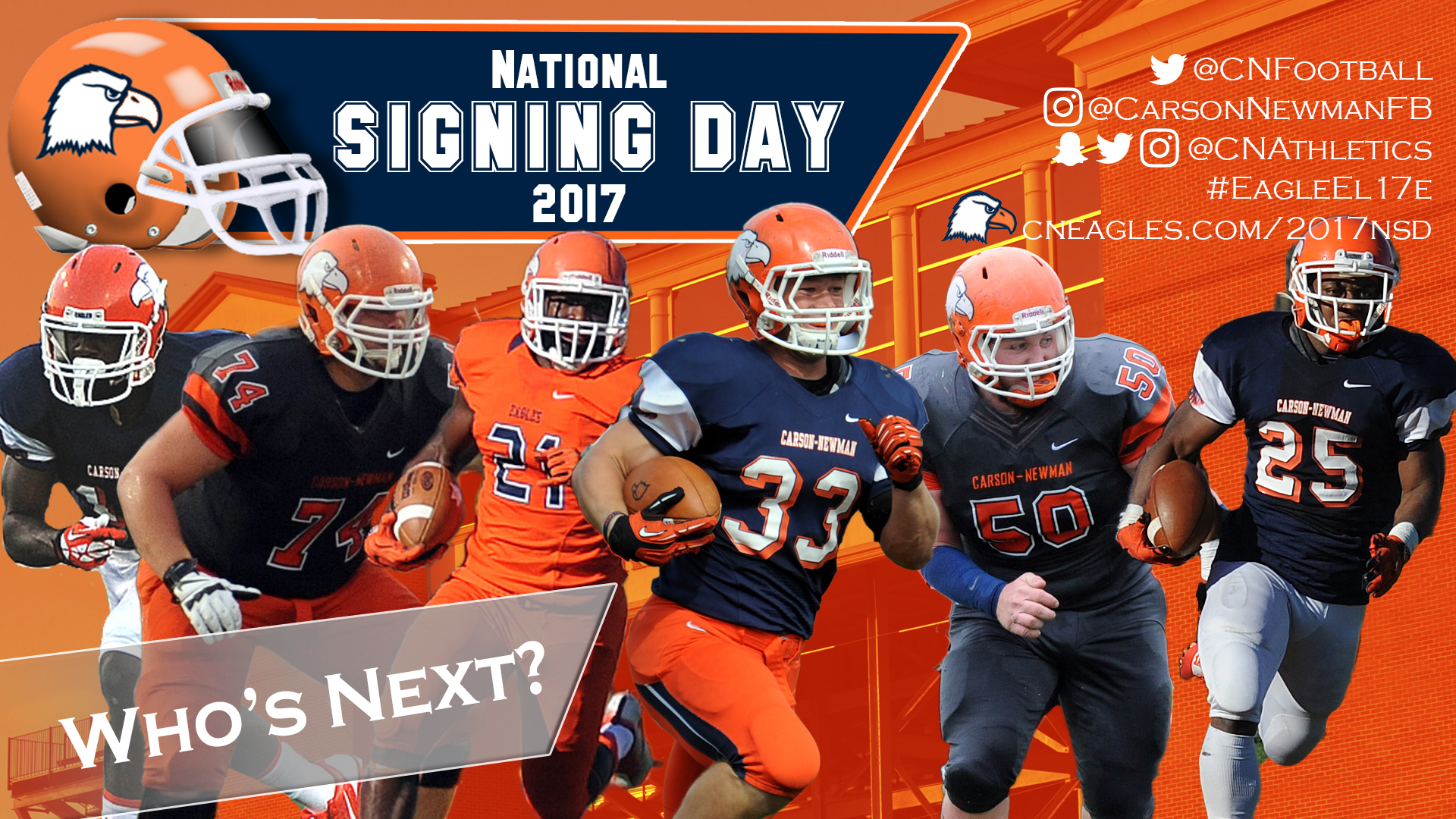 2017 Carson-Newman Football Signing Day Central