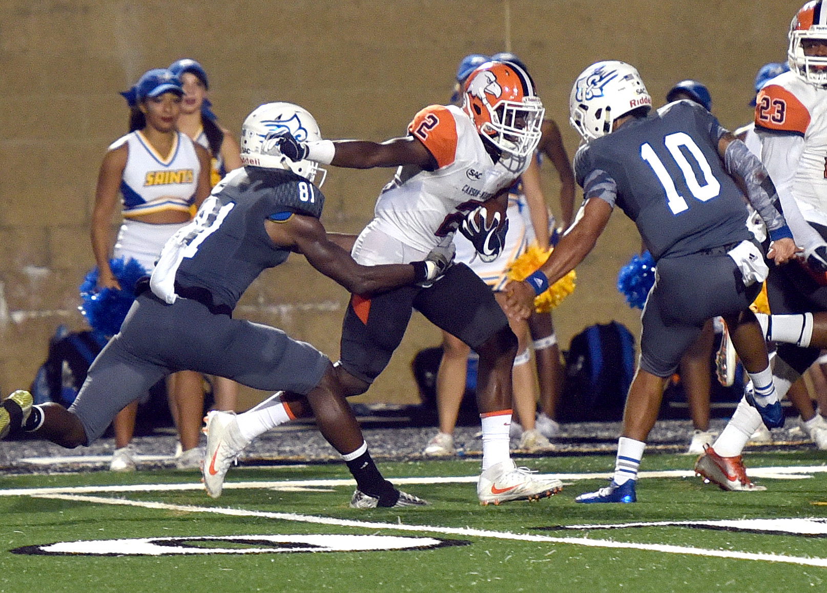 Three second-half turnovers propel Eagles to 31-20 win at Limestone