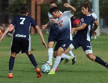 Four second half goals propel Eagles to 4-3 win over Catawba