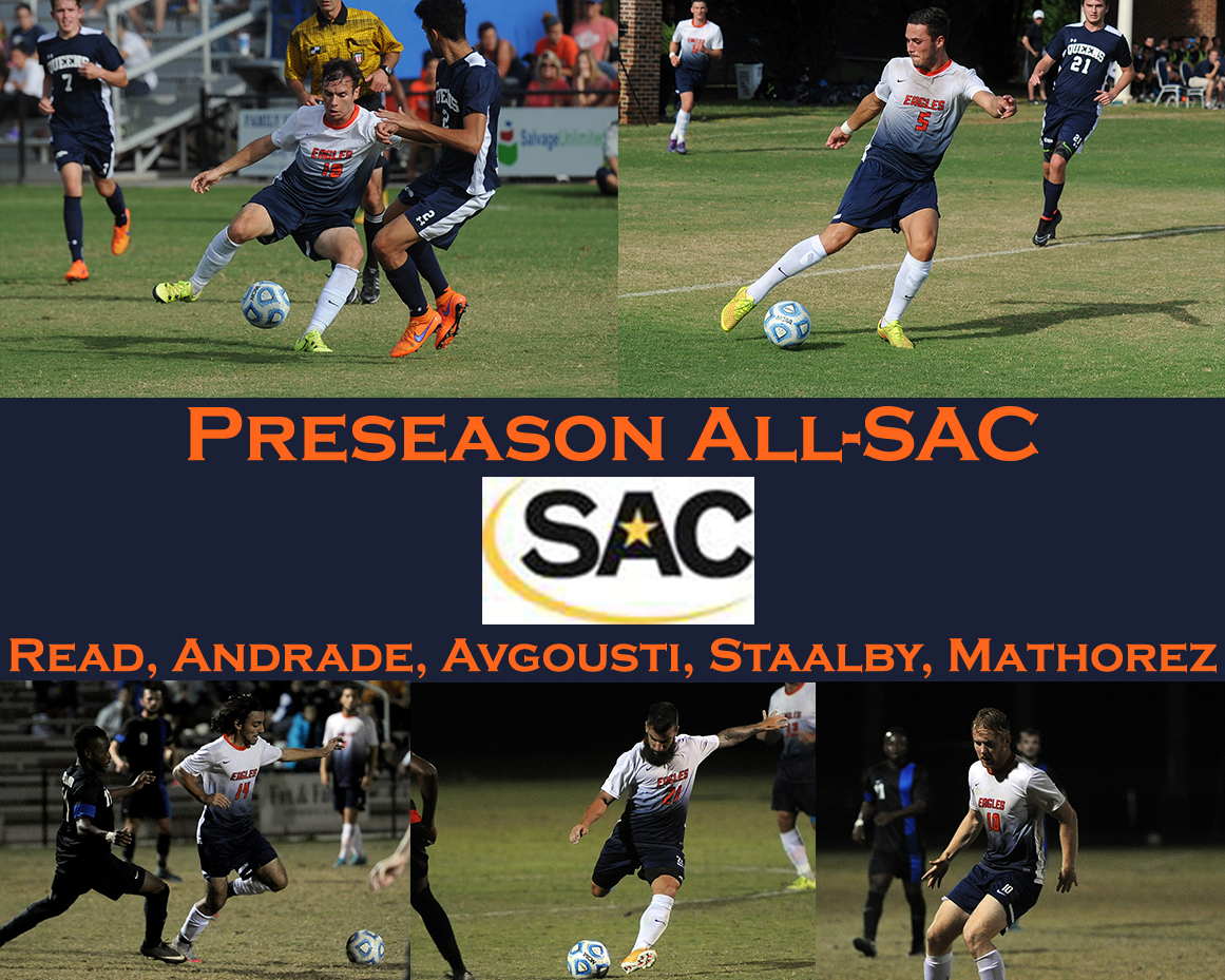 Five Members of Men's Soccer Named Preseason All-Conference