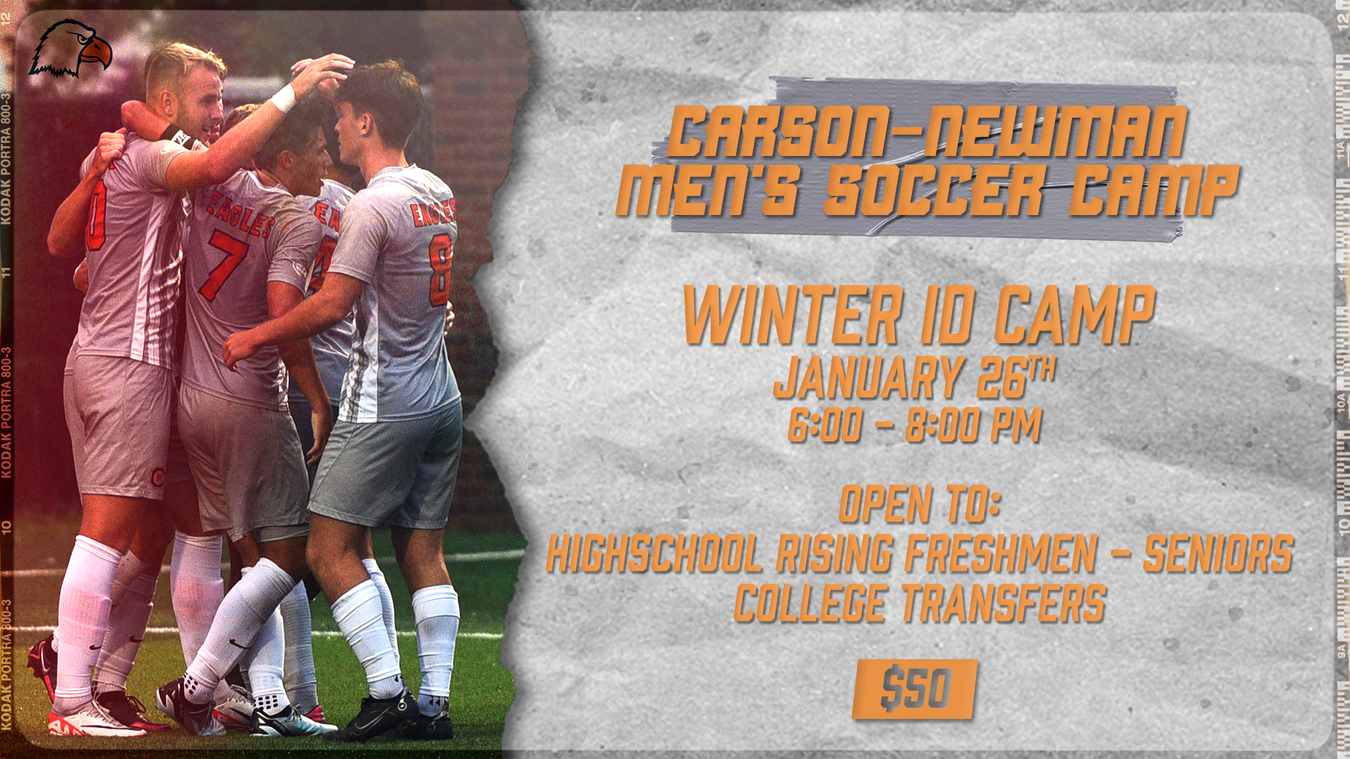 Men's Soccer I.D. Camp pushed back to January 26th