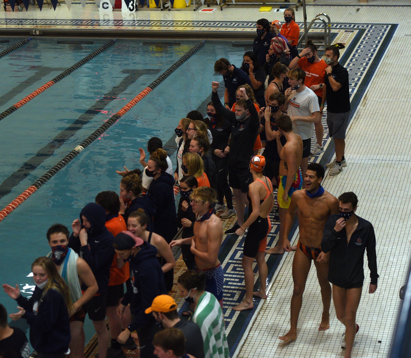 Carson-Newman Swimming ranked fourth and fifth in all DII swimming