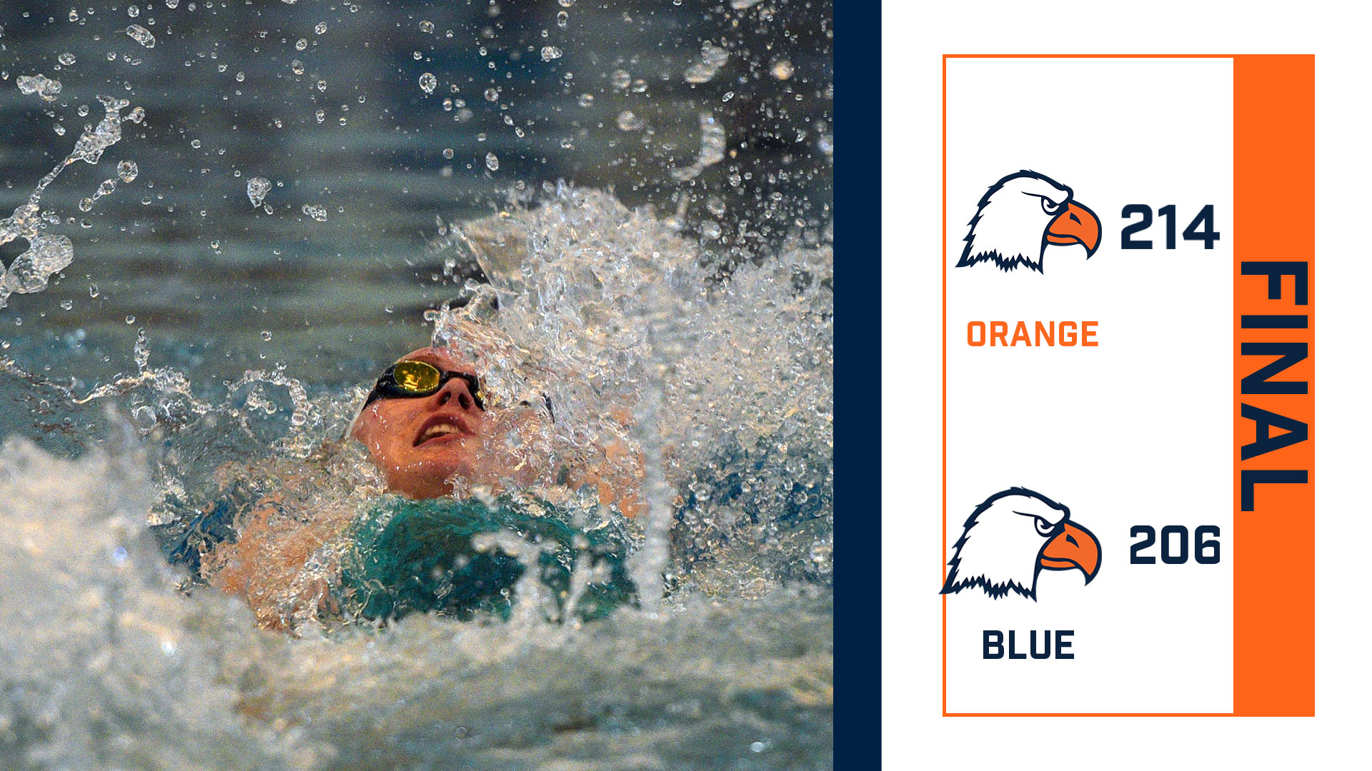 Orange holds 3-2 series advantage after 5th annual C-N Swimming Blue v Orange