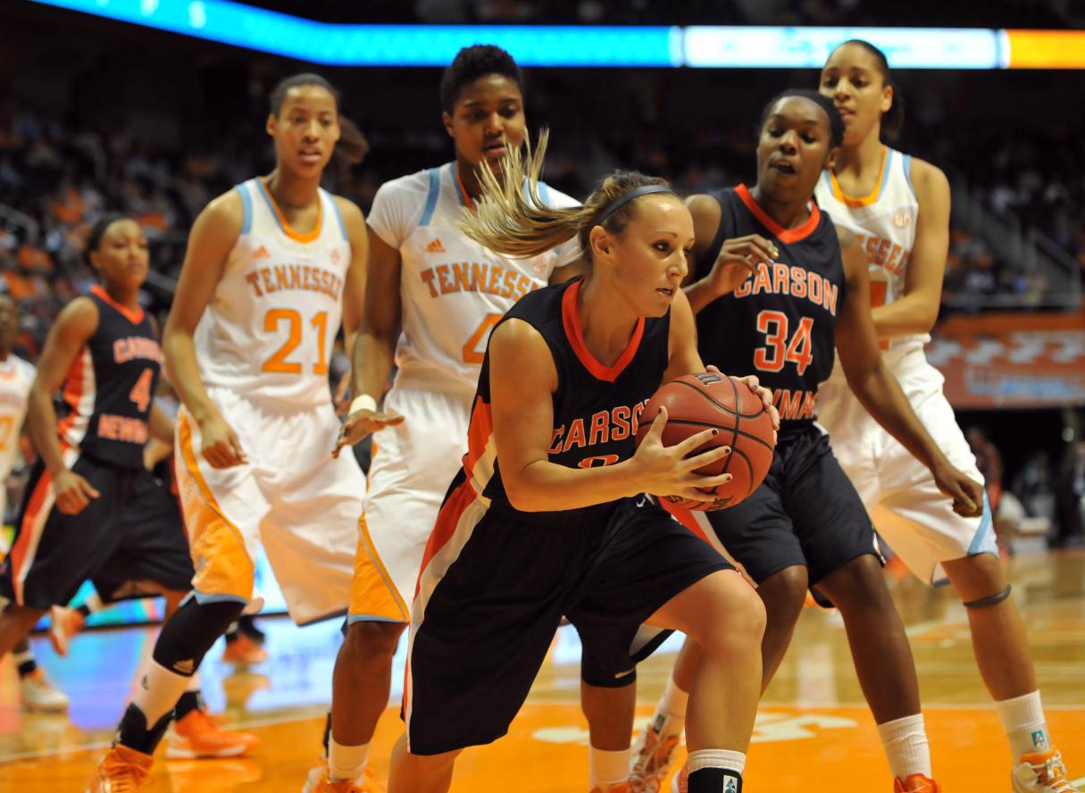 Lady Eagles Finish Exhibition Play at No. 4 Tennessee