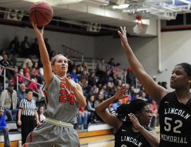 Offensive onslaught leads Lady Eagles past Railsplitters 79-57