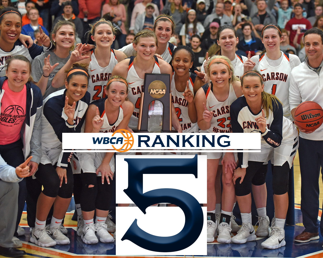 C-N finishes season ranked fifth, highest mark in SAC history