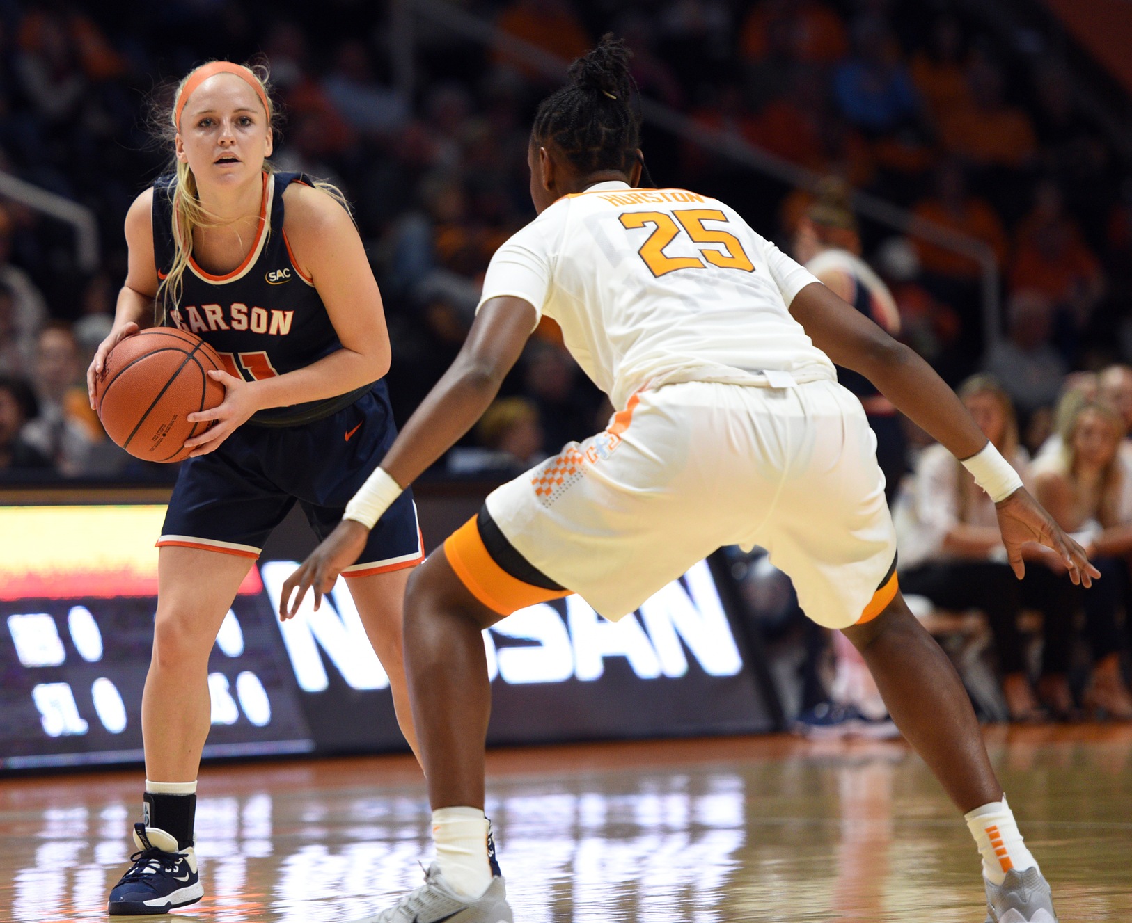 Lady Eagles hang tough with Lady Vols on Rocky Top
