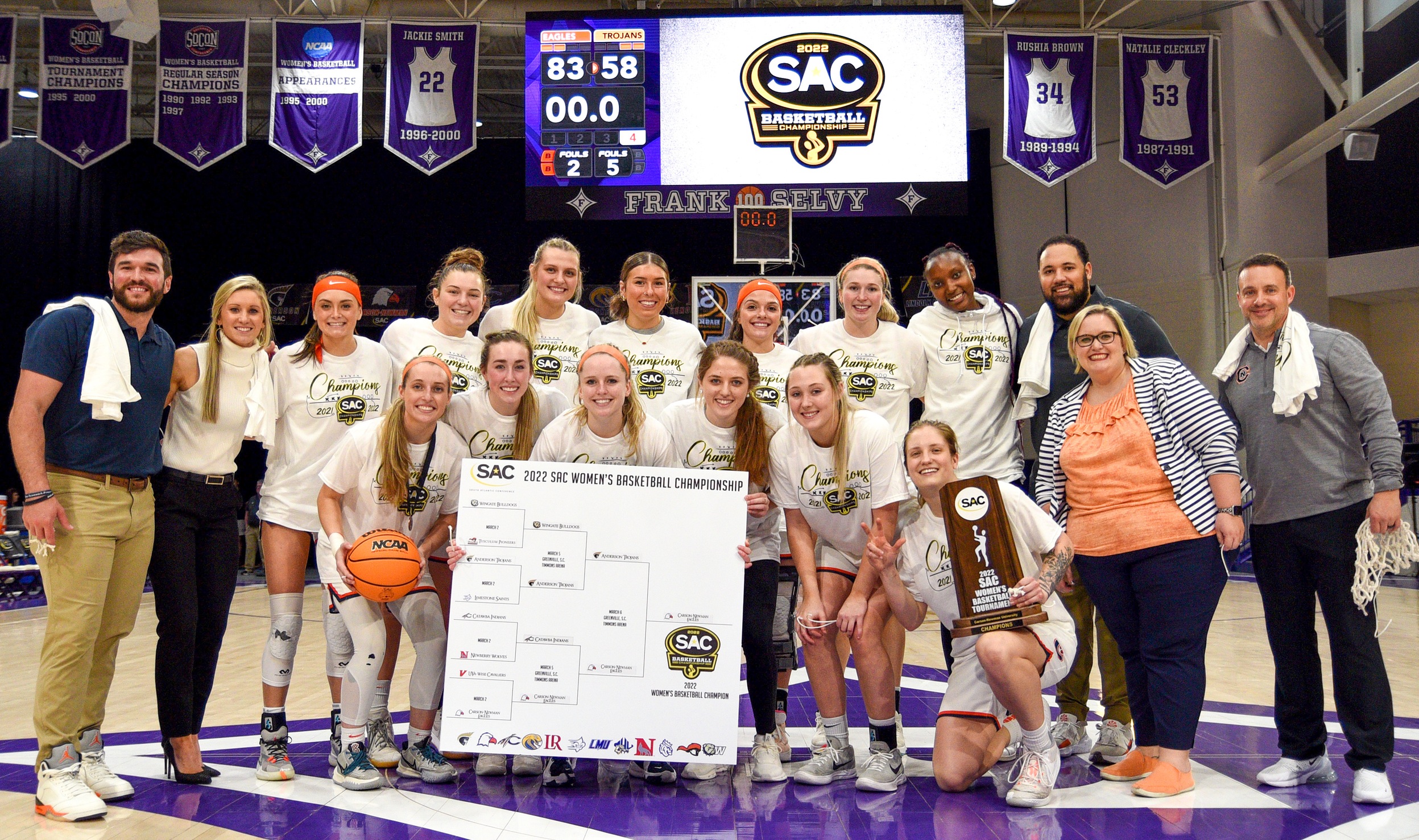 CHAMPIONS! C-N crushes Anderson for SAC Tournament crown