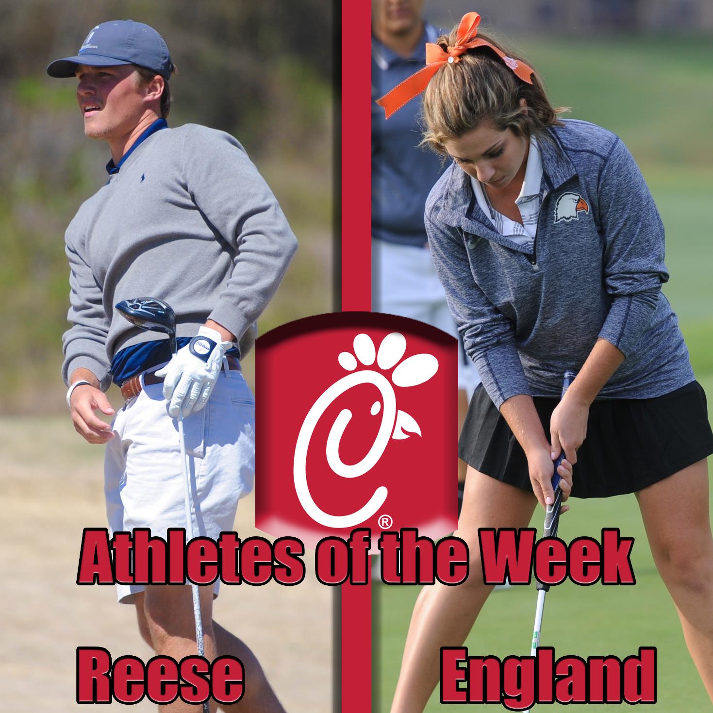 Golfers sweep Chick-Fil-A Athlete of the Week honors