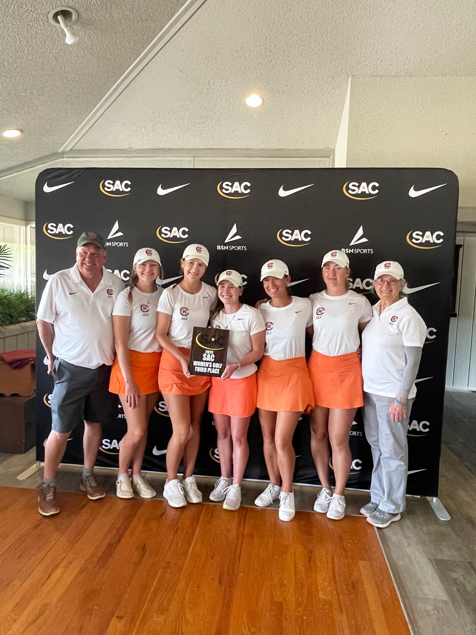 Record-breaking final round leads C-N to third place at SAC Championships