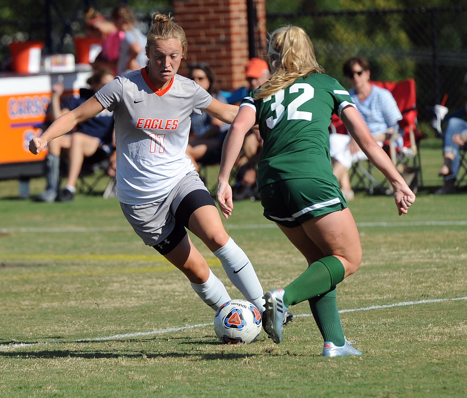 Wade's hat trick keys Eagles in 4-2 win over Tusculum