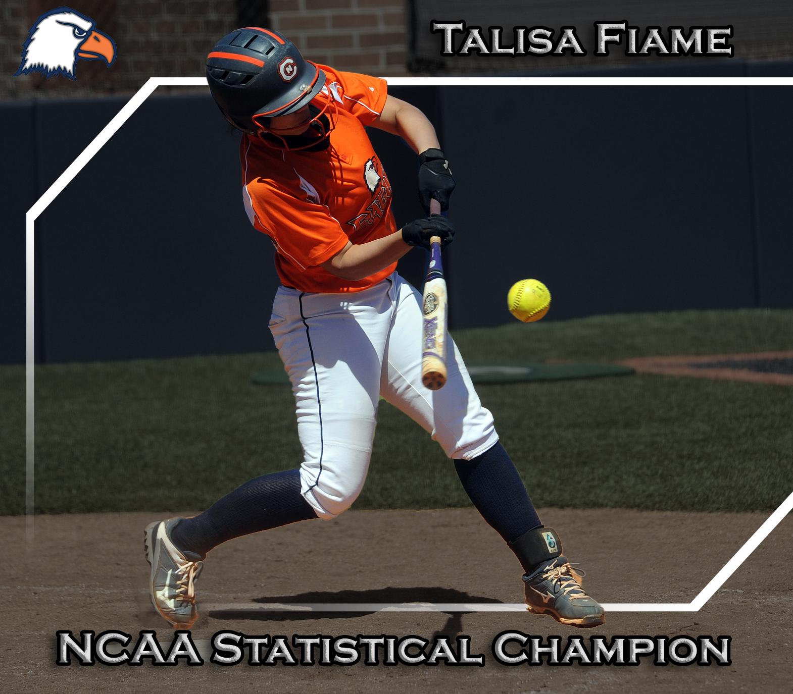 Fiame wins NCAA Statistical Championship as toughest player to strike out