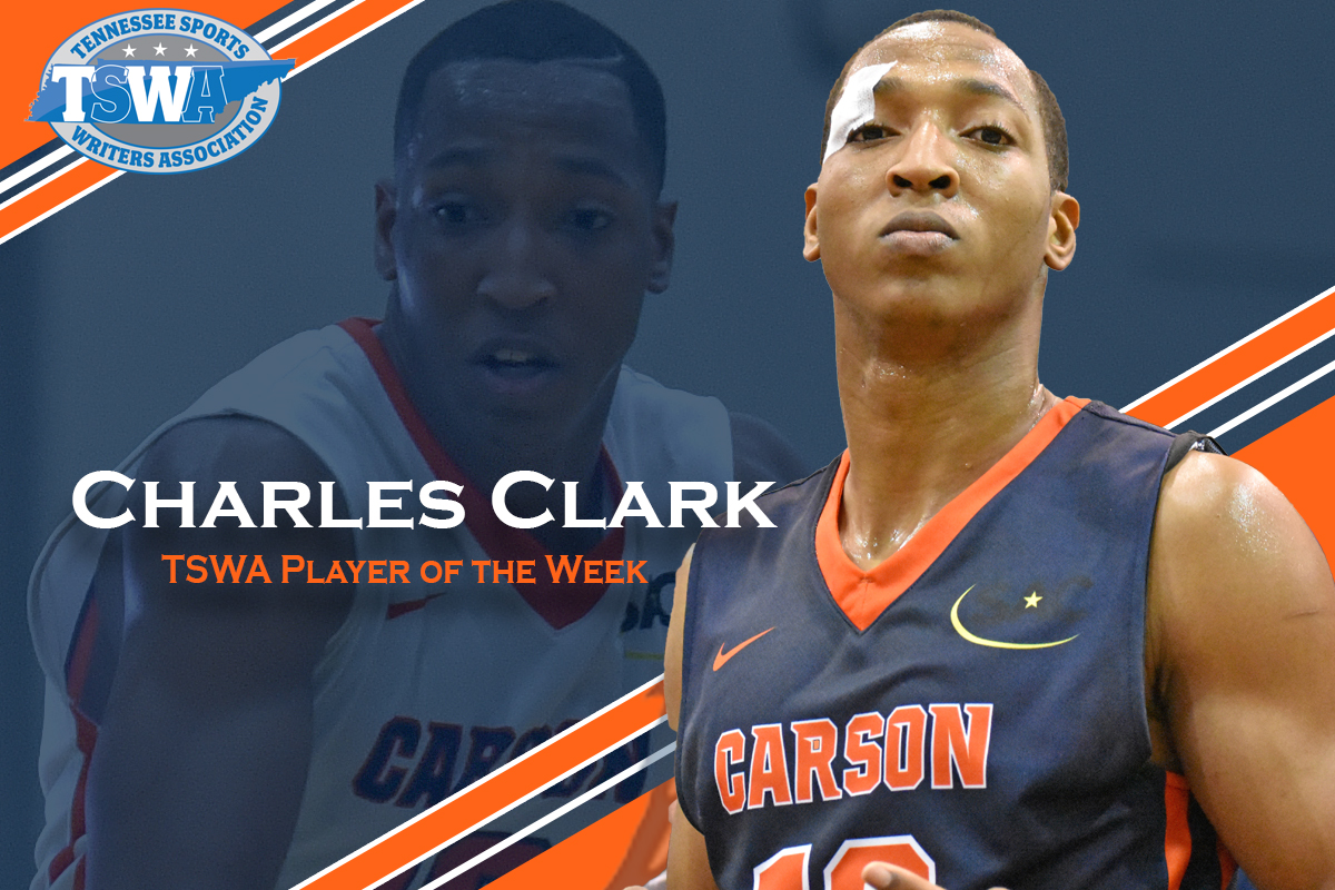 Clark adds TSWA Player of the Week hardware to trophy case