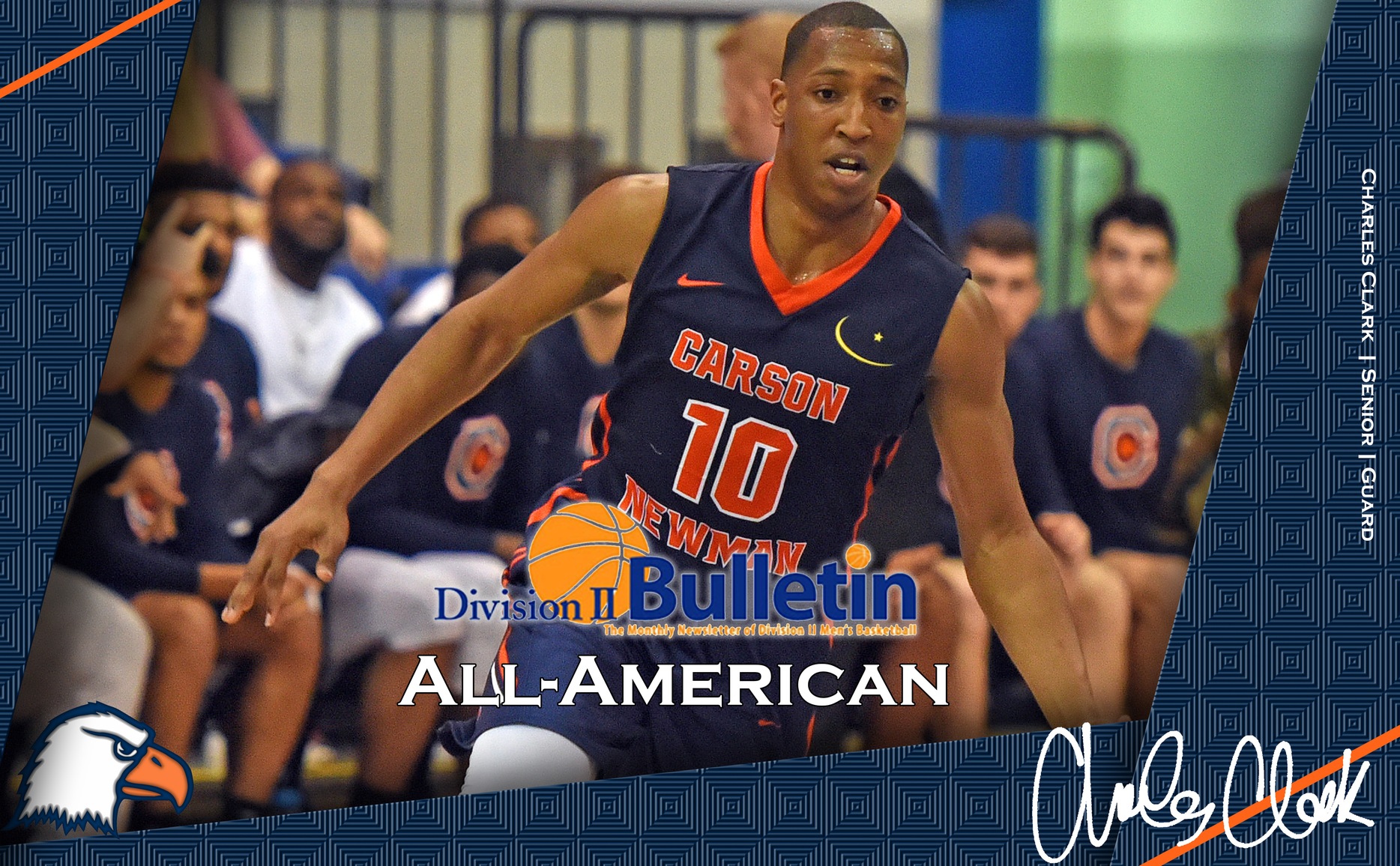 Clark gathers All-America honors from Division II Bulletin, becomes program's second two-time All-American