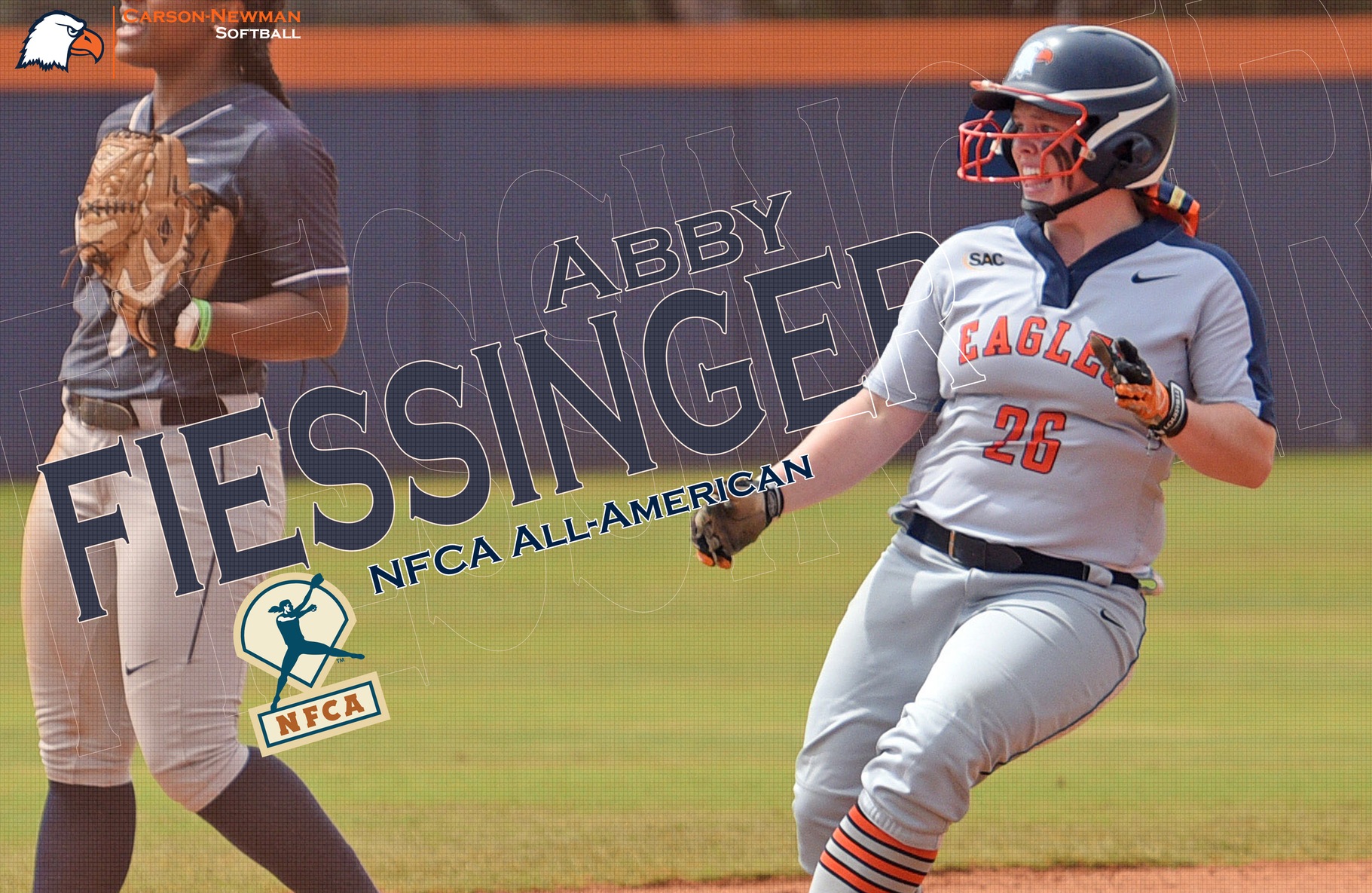 Fiessinger ropes in All-America honors from NFCA, D2CCA