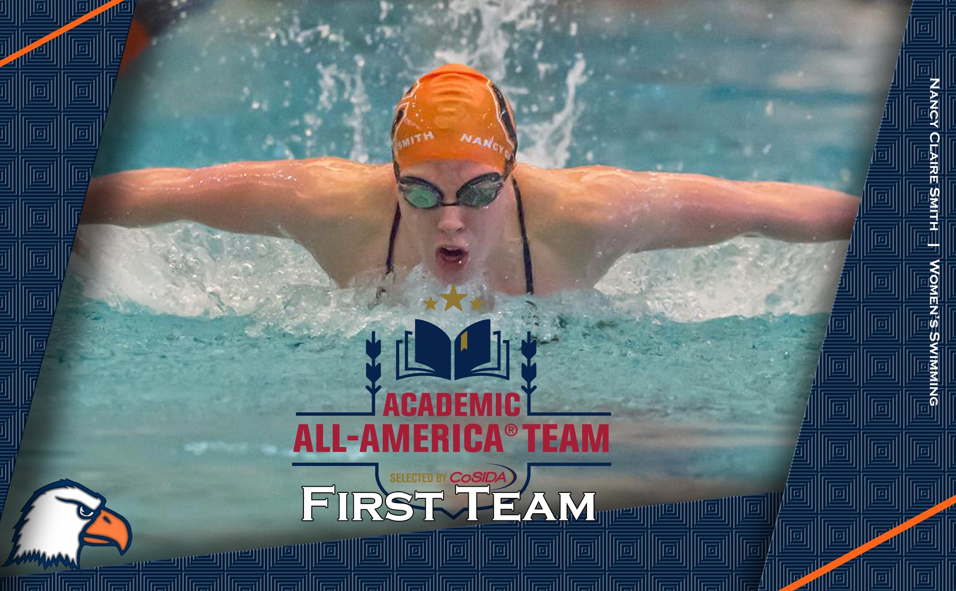 CoSIDA Academic All-America First Team honors in order for Smith