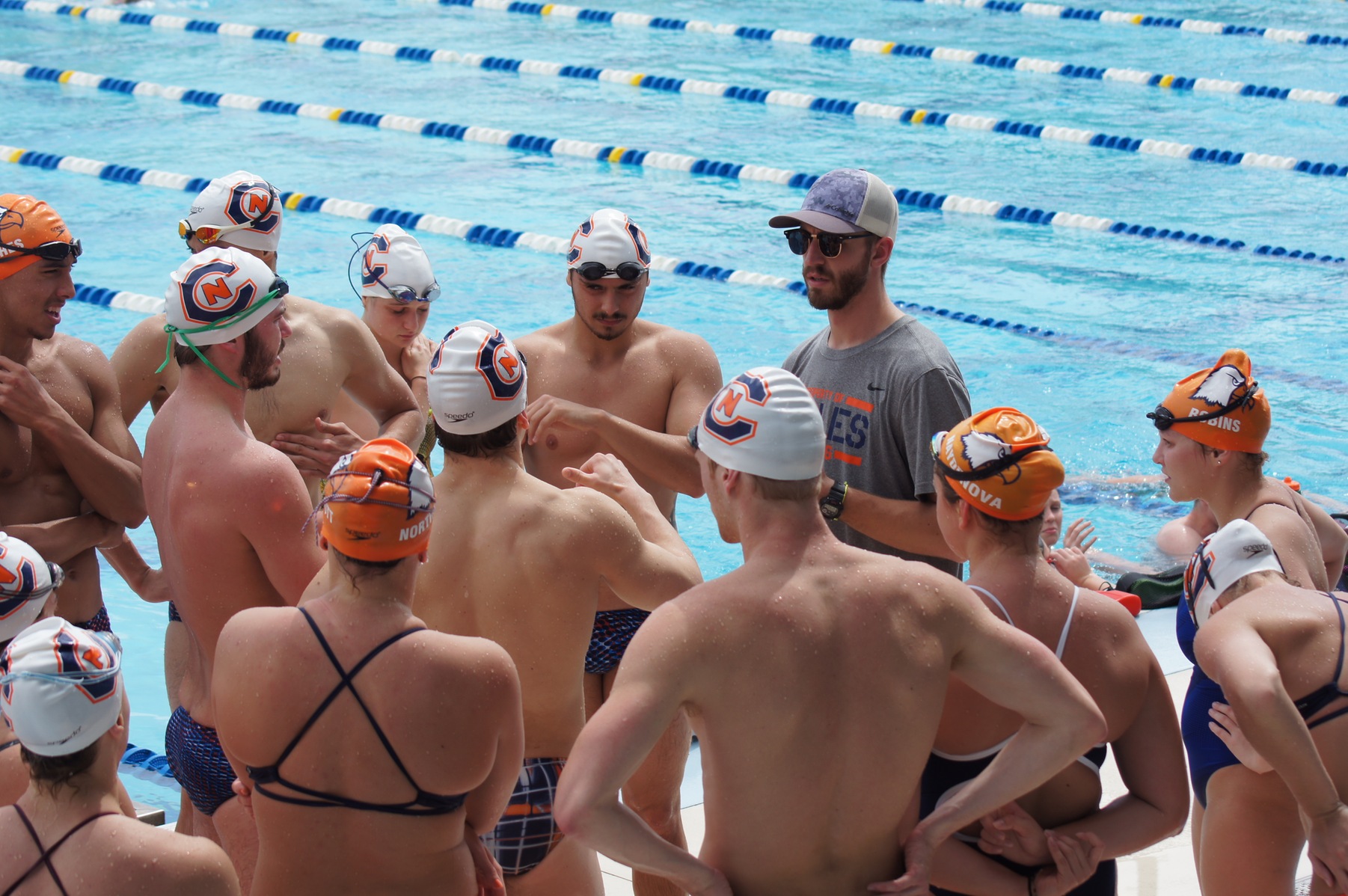 Lifetime and season-best times rain down for C-N after day one of UT Invitational