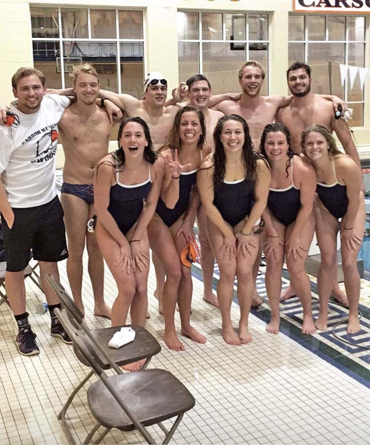 C-N swim sends off seniors with memorable night collecting victories over King