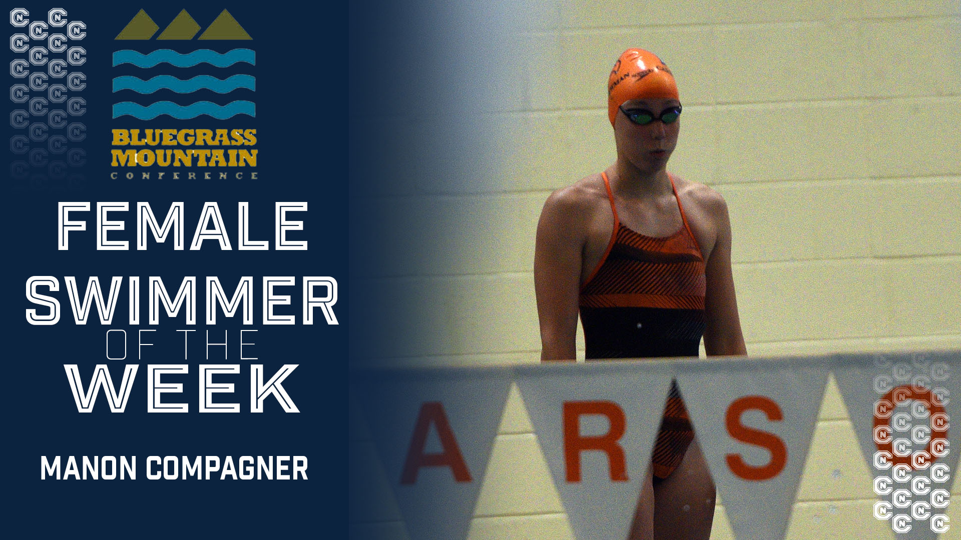 Manon Compagner named BMC Female Swimmer of the Week