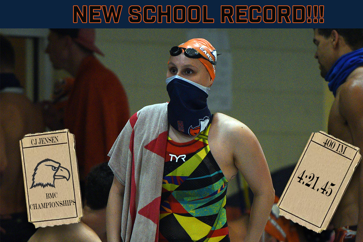 Jensen submits new school while Eagles see 27 swimmers qualify for finals