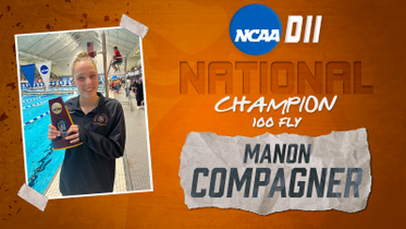National Champion! Compagner snags gold in 100 fly