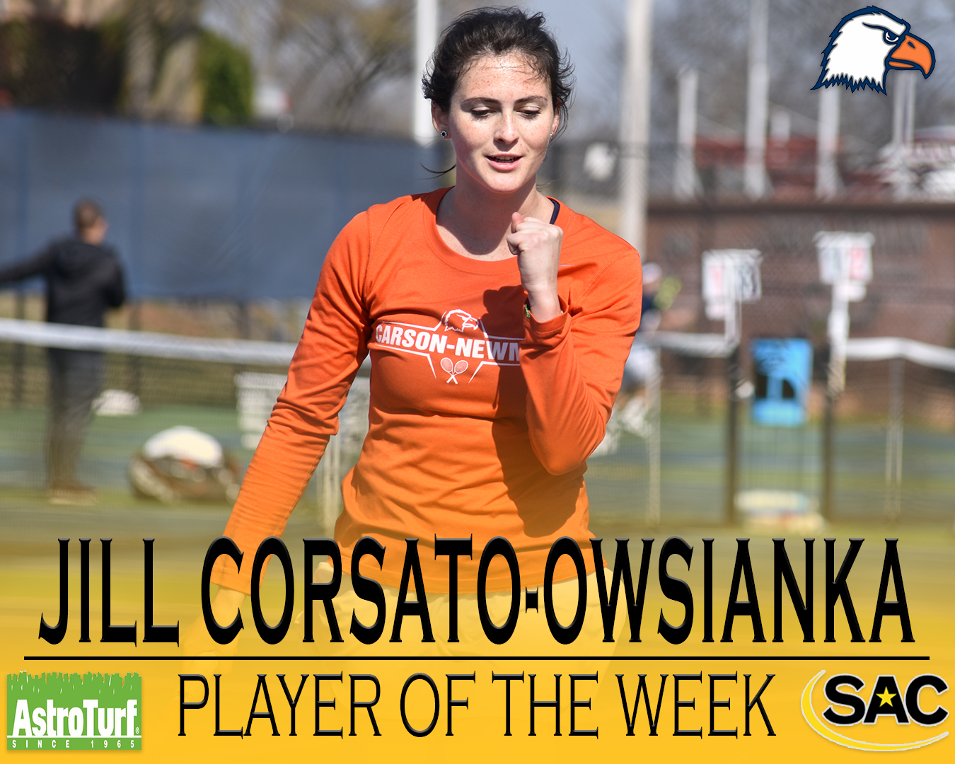 Corsato-Owsianka nets SAC AstroTurf Player of the Week honor