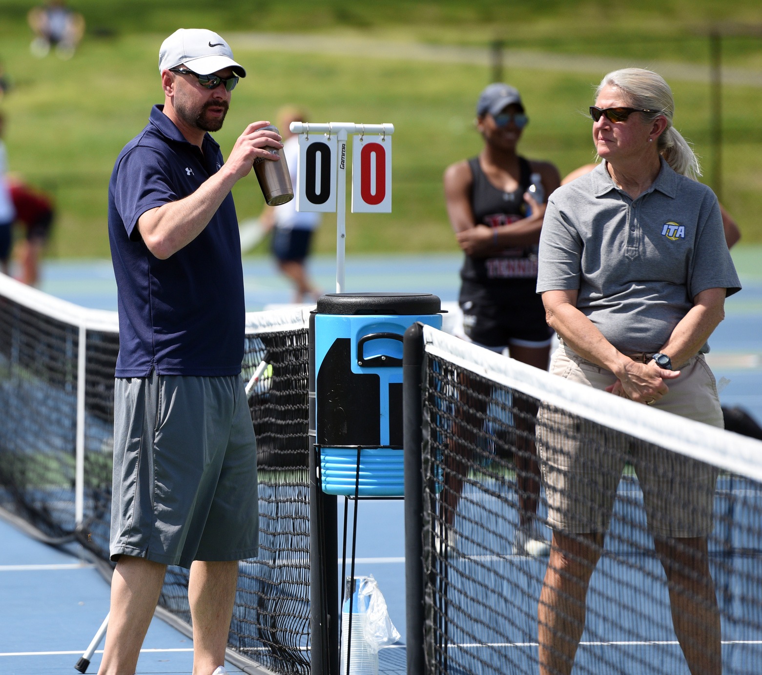Eagle alum Blank named interim head tennis coach