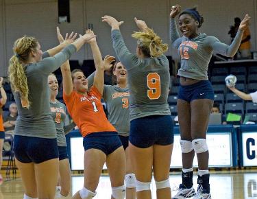 Volleyball gears up for three games in the Carson-Newman Classic