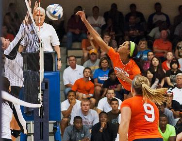 Home again: Volleyball returns to Holt Fieldhouse to face Catawba and Queens