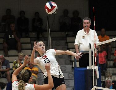 Trojans thwarted by Eagles in four sets