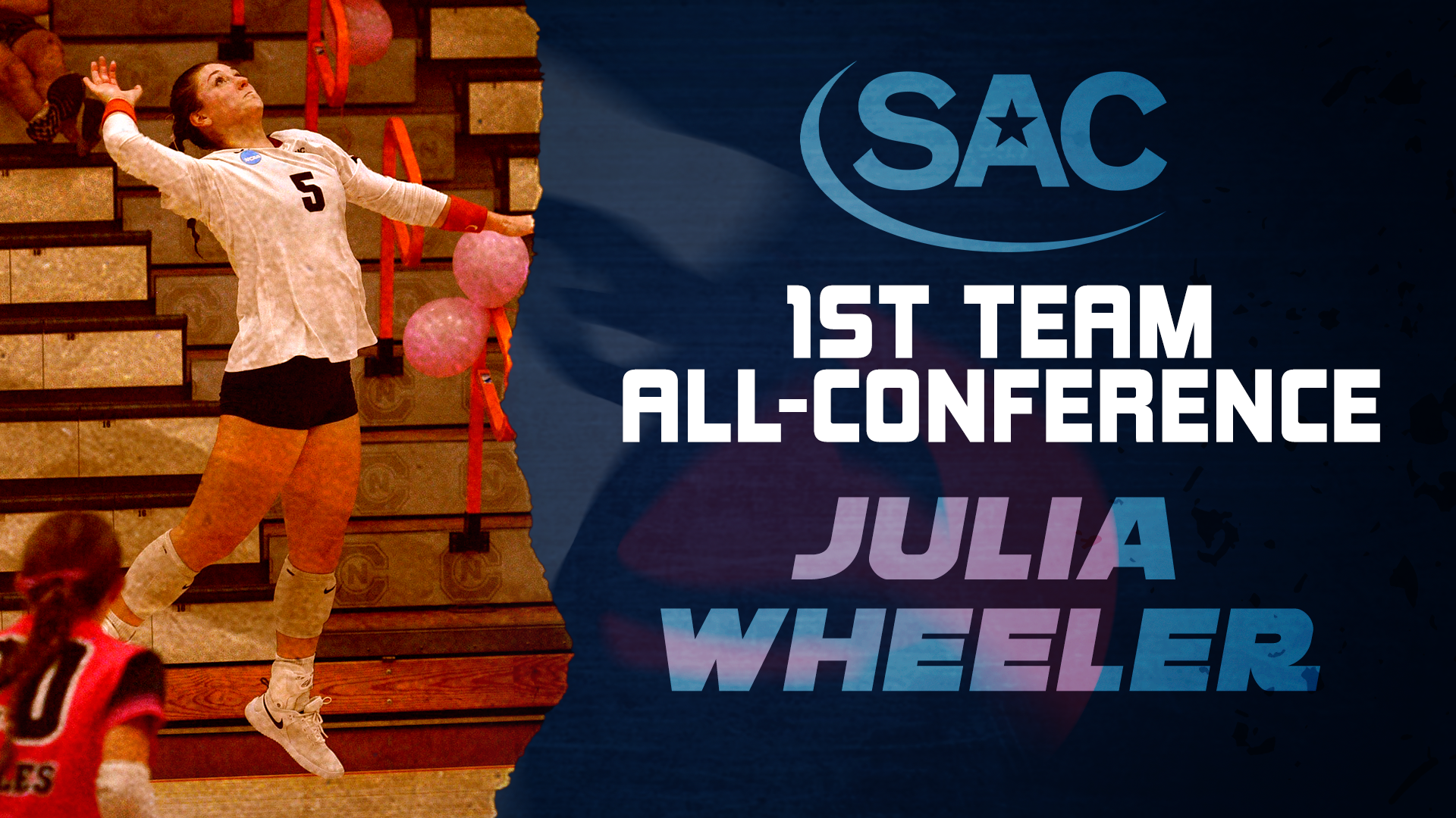Wheeler leads the nation in attacks and receives all-conference nods.