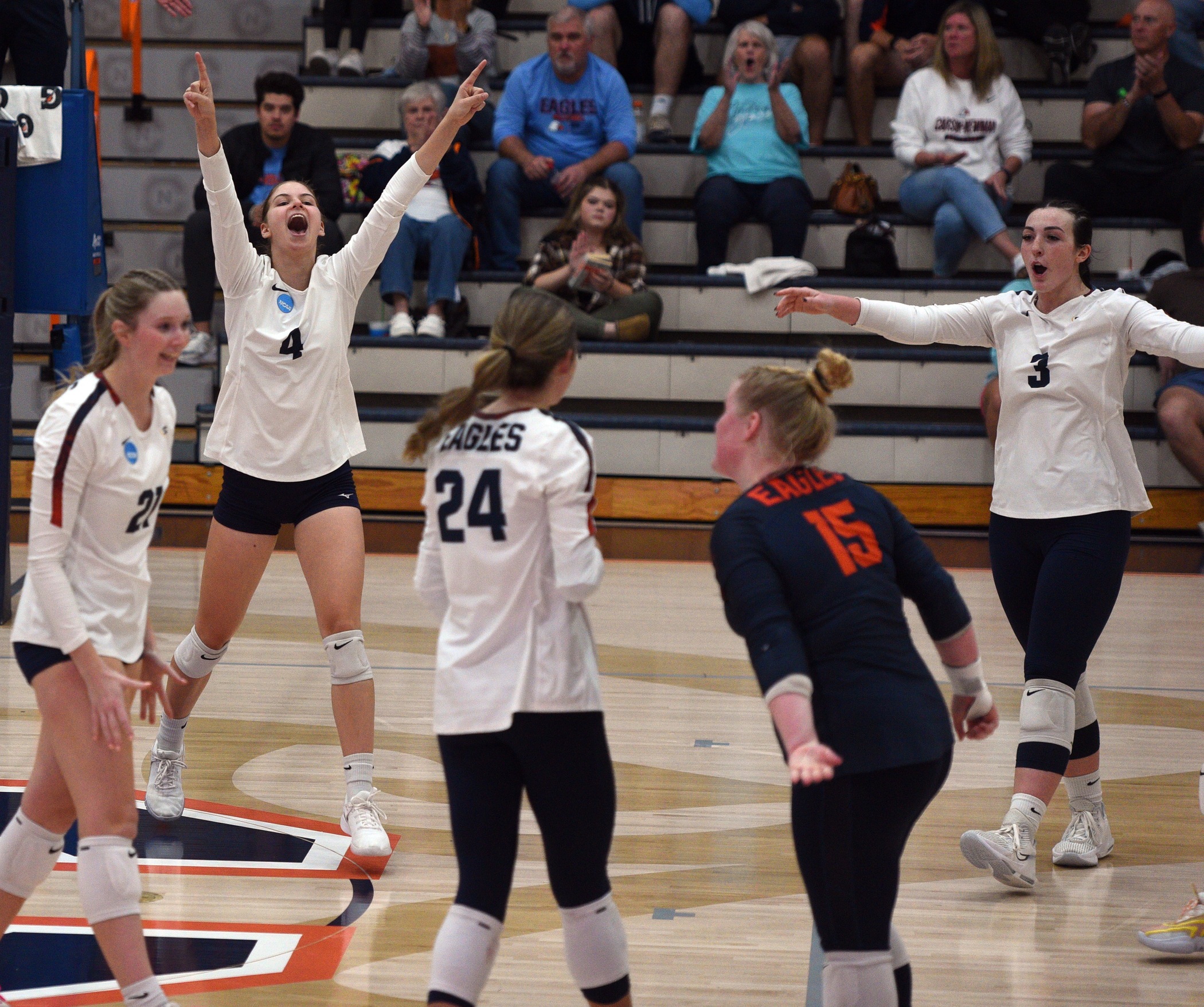 Volleyball releases top plays from 2023