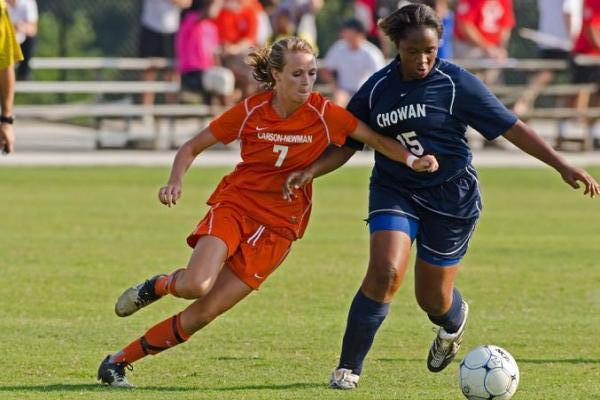 Lady Eagles overwhelm Chowan 12-0, to open new McCown Field