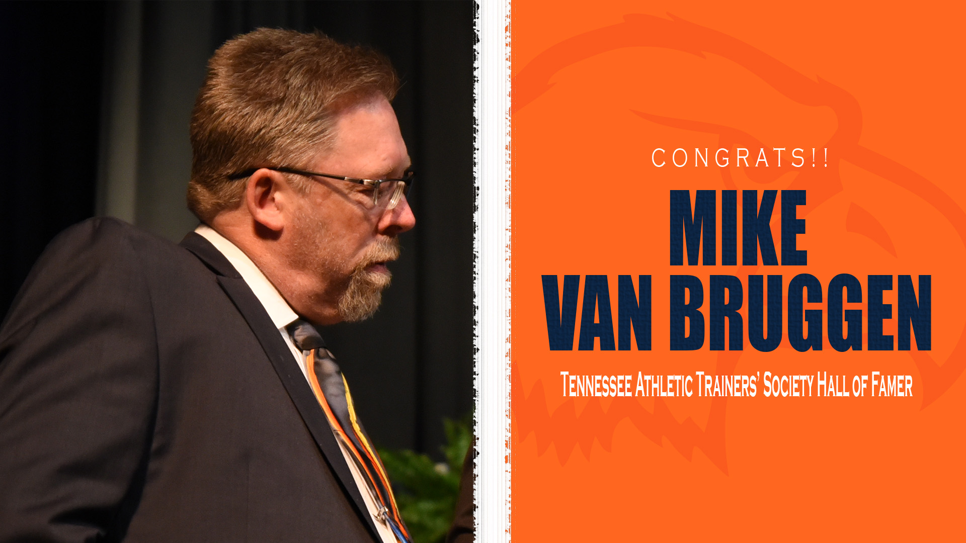 Van Bruggen to be inducted into TATS Hall of Fame