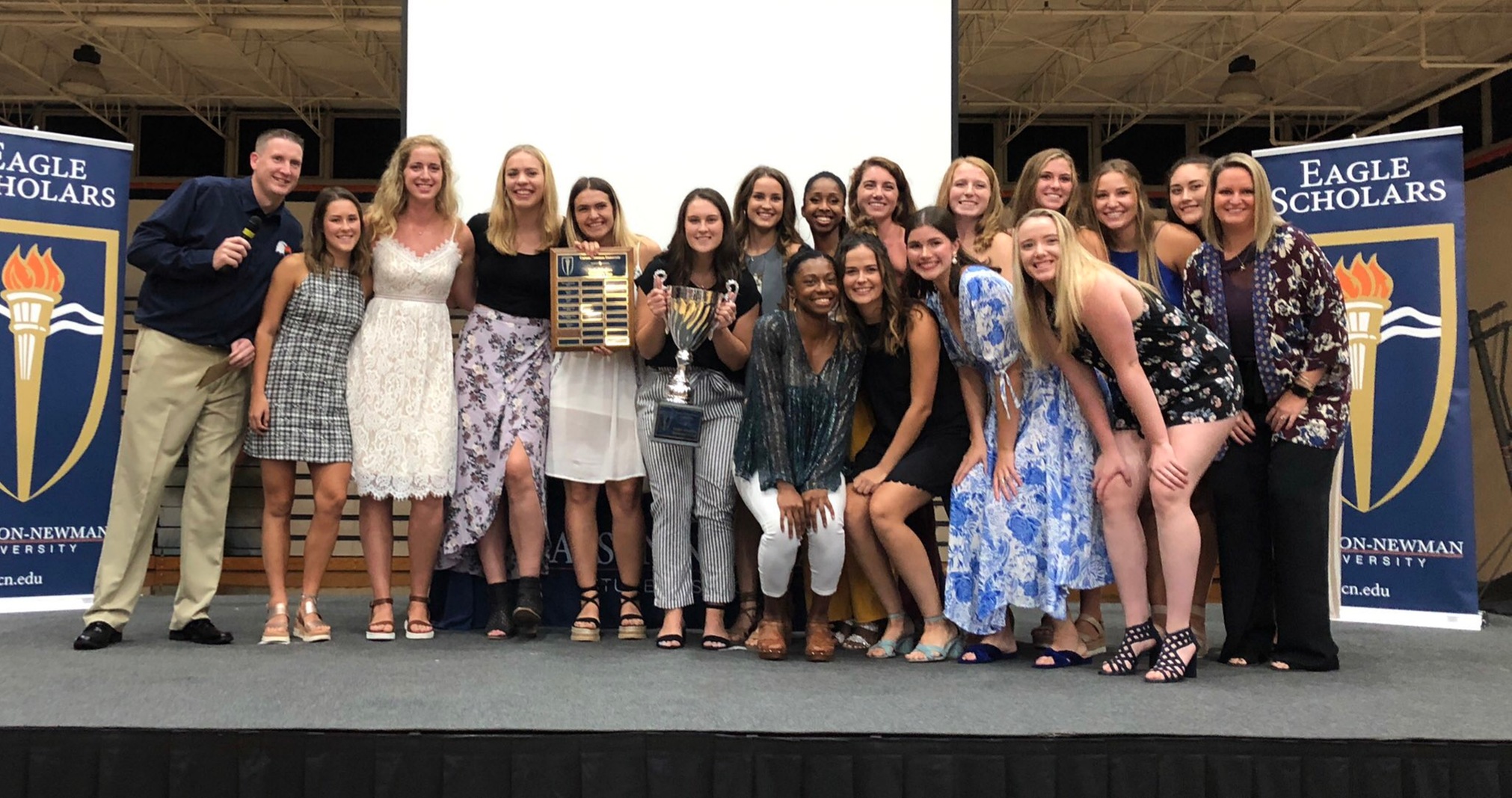 Volleyball brings home Director's Cup, record number of student-athletes honored at Eagle Scholars Ceremony