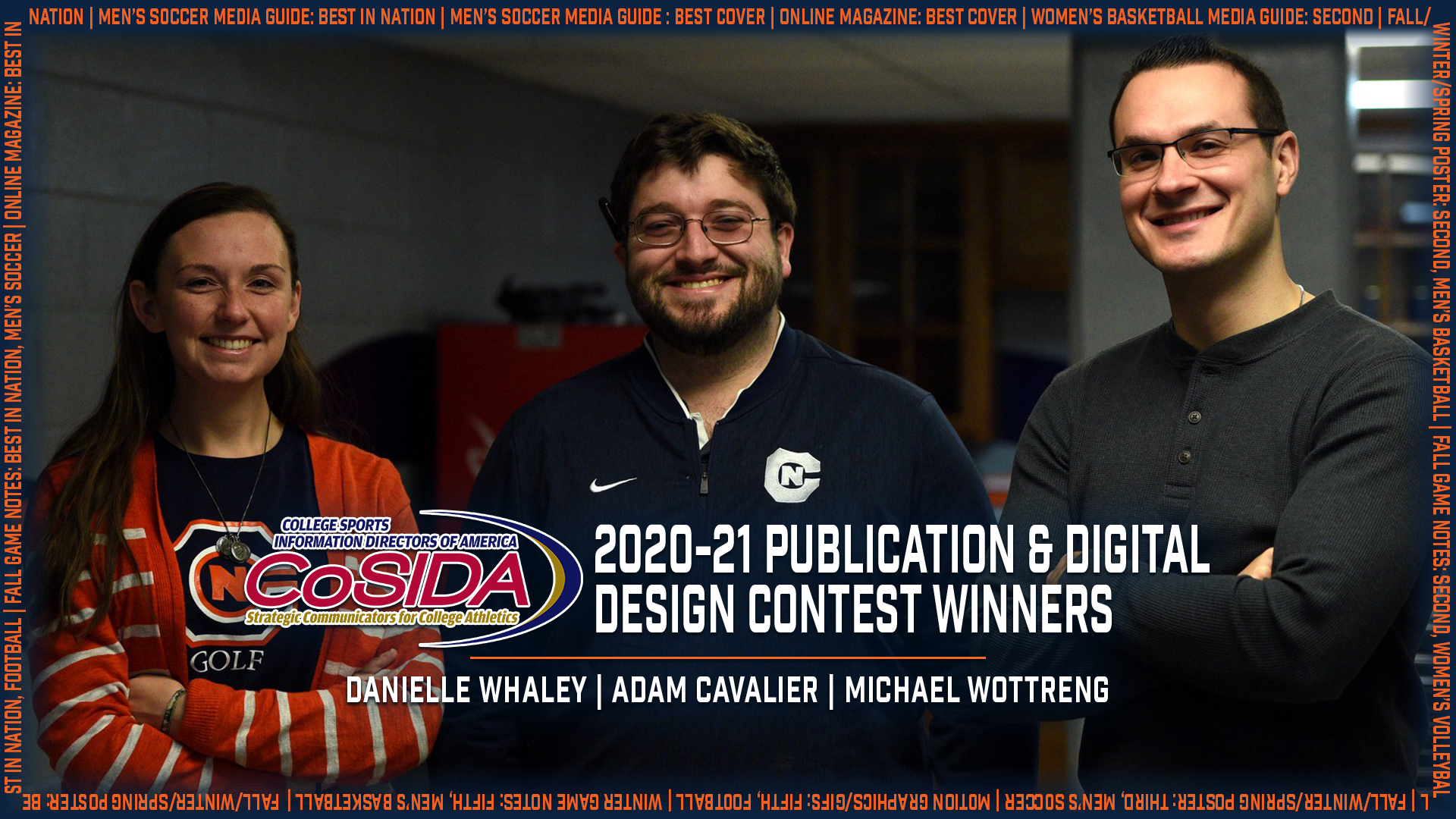 Athletic Communications racks up 12 honors in CoSIDA Publications and Digital Design Contest