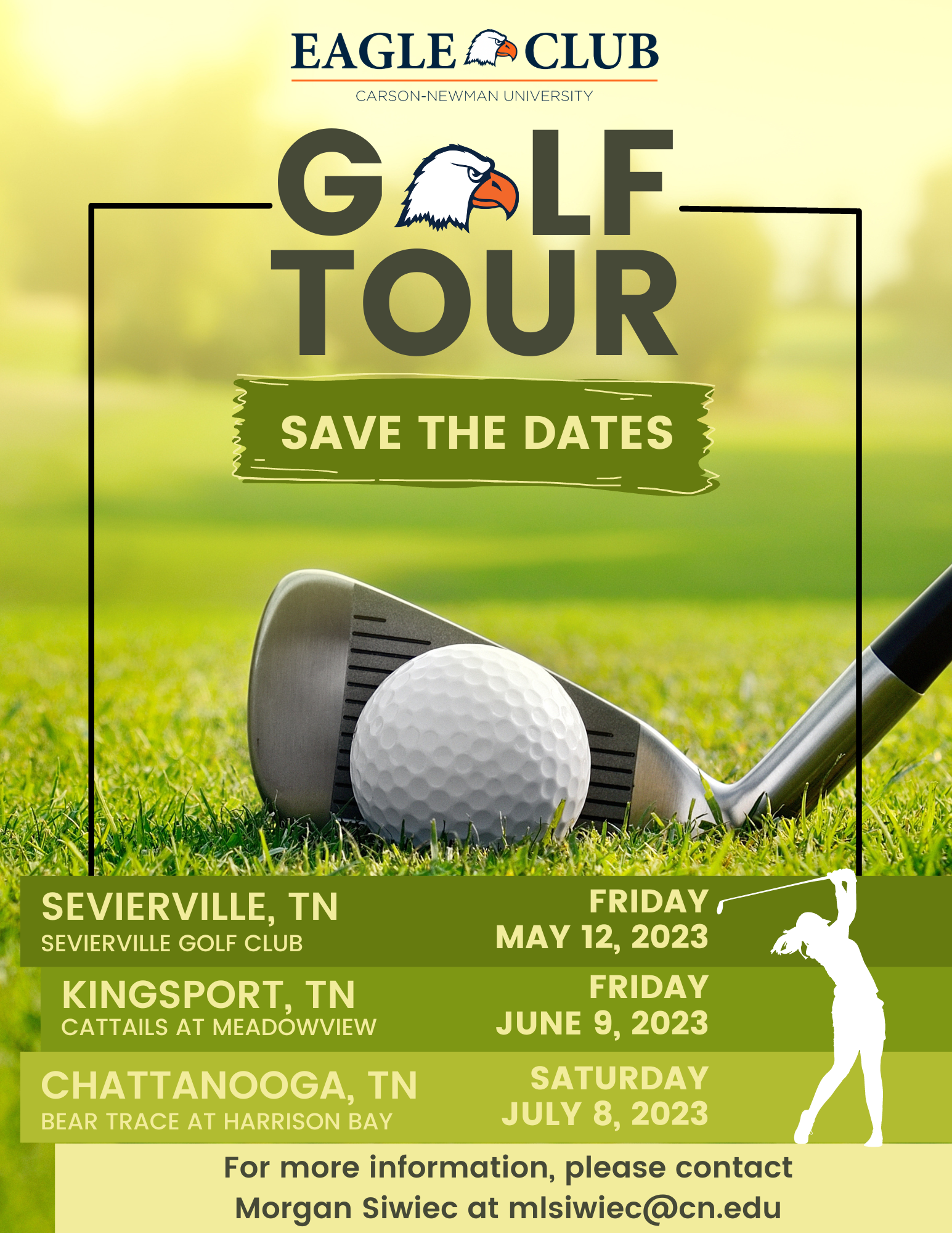 One week left to register for first Eagle Club Summer Golf Tour event
