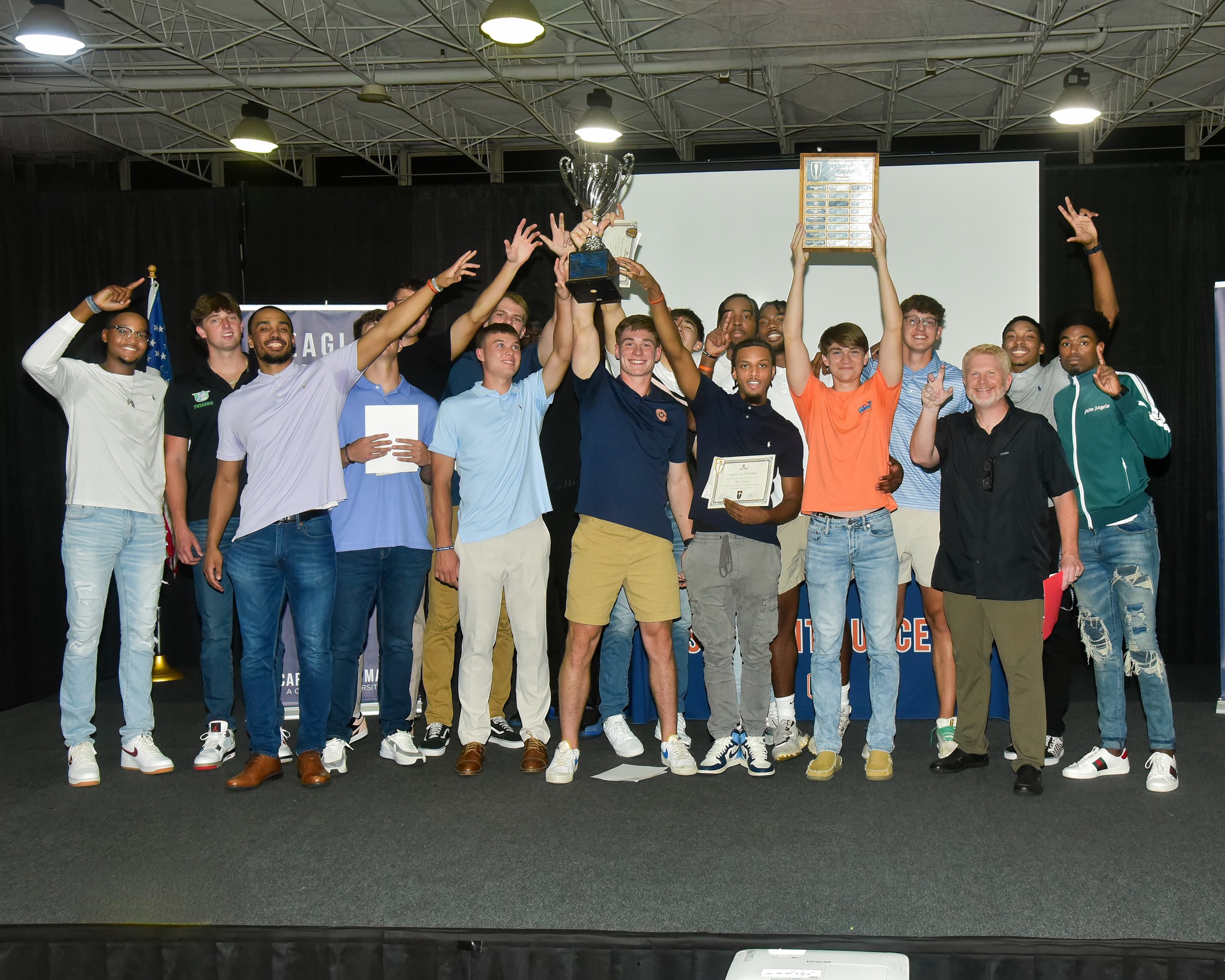 Men's Basketball brings home Director's Cup, 305 recognized at 11th annual Eagle Scholars Ceremony